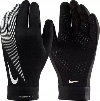 Futbolo pirštinės vyrams Nike Academy Therma-Fit, S, juodos