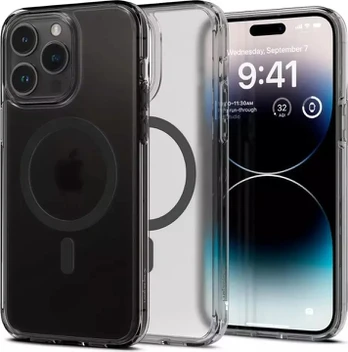 Spigen Protective Etui Spigen Ultra Hybrid MagSafe for iPhone 14 Pro Max Frost Black