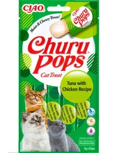 Churu Cat skanėstas Pops Tuna Chicken 60 g kaina