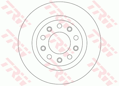 TRW DF8070 Brake Disc