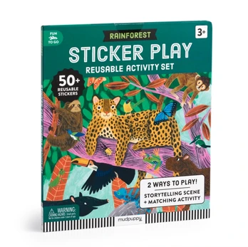Rainforest Sticker Play Reusable Activity Set