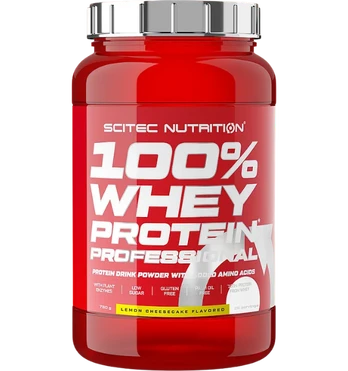 Scitec 100% Whey Protein Professional, Lemon-Cheesecake, 780 g