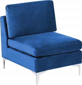 Modulinė sofa Shumee Evja, mėlyna, 85 x 65 cm x 84 cm