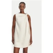 Eleh Kokteilinė suknelė SS260328 Balta Relaxed Fit