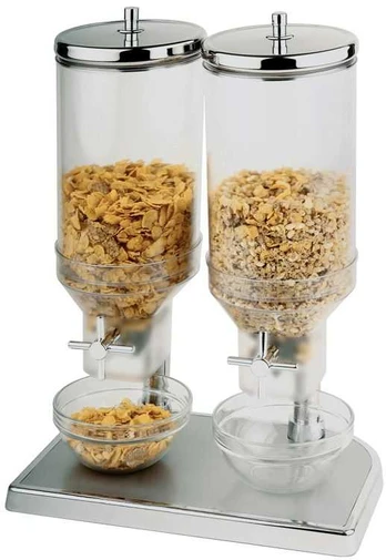 Breakfast cereal dispenser, 2x4.5 l, Fresh & Easy