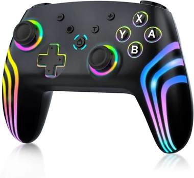 Belaidis pultelis Pro SZ-933A Nintendo Switch / PC RGB Juodas