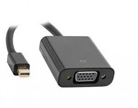 Mercodan 865010, 0.2 m, Mini DisplayPort, VGA (D-Sub), Male, Female, Juodas