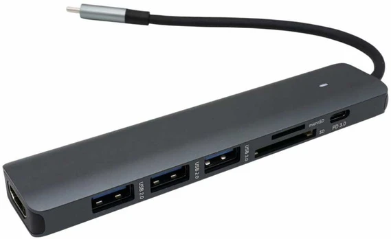 Rozgałęźnik USB WT.A-7w1 HUB-05