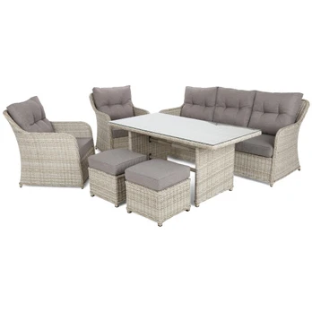 Lauko baldų komplektas Bergamo Beige