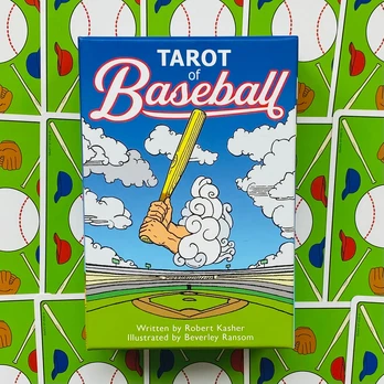 Tarott of Baseball kortos ir knyga