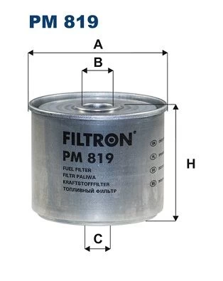 Kuro filtras FILTRON PM819