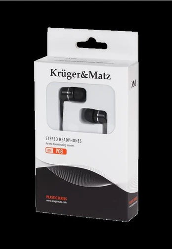 Ausinės Kruger&Matz KMP08 kišamos į ausis