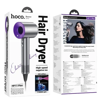 HOCO plaukų džiovintuvas HP11 Plus violetinis