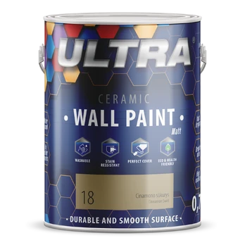 Interjero dažai ULTRA CERAMIC, 2,5 l, Cinamono sūkurys sp. (18)