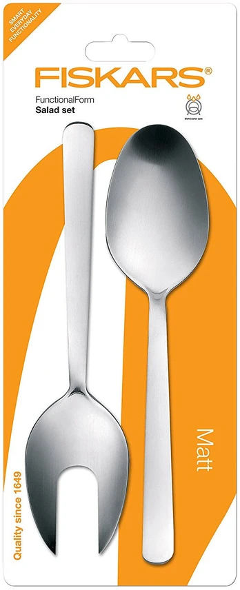 Fiskars įrankų salotoms komplektas Functional Form, 2 dalių