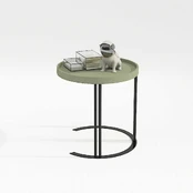 Side table KEIRA D50xH50cm, žalias kaina