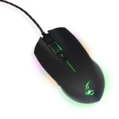 MOUSE USB OPTICAL BLACK/MRGS201 MEDIARANGE kaina