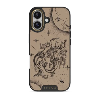 Virgo - iPhone 17 Case, Elite Dark (MagSafe) / Gold / Beige