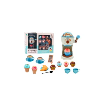 Lean Toys Set of Sweets Cafe Ice Kreminis Machine Cups Muffins