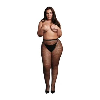 Shots Panty with Small Fishnet Structure - OSX - Juodas