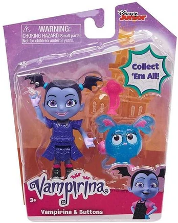 Giochi Preziosi Vampirina ir Mygtukai 2pak figūrėlės