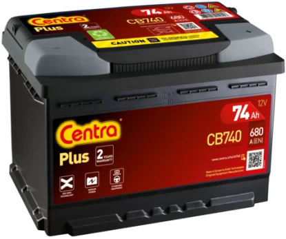 Starterio akumuliatorius CENTRA CB740