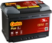Starterio akumuliatorius CENTRA CB740 kaina