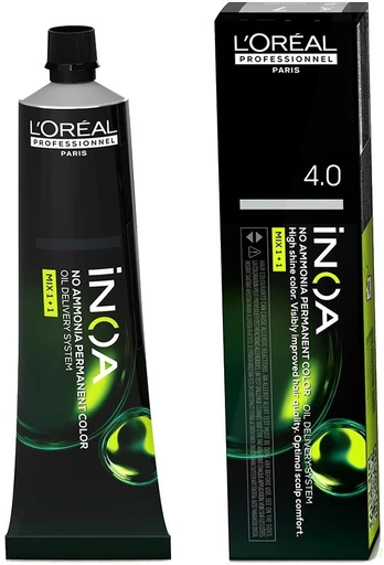 Plaukų dažai L´Oréal Paris Inoa, 4,0