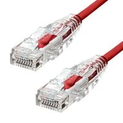 Proxtend Ultra Slim CAT6 U/UTP CU LSZH Ethernet Cable Raudona 4m