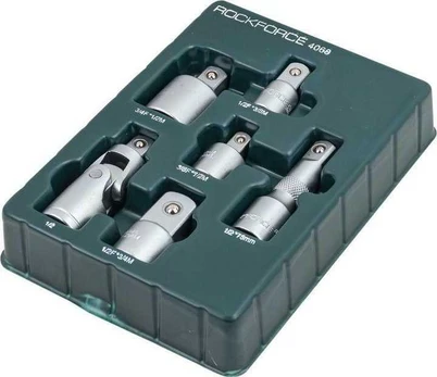 Rockforce Wmc ROCKFORCE adapterių rinkinys 1/2″ 3/8″ 3/4″ 6 vnt.