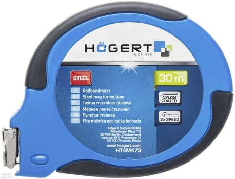 Hogert Technik Matavimo ruletė Hogert HT4M473; 30 m