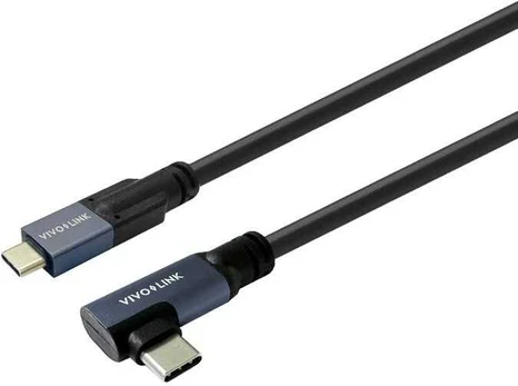 Kabelis USB VivoLink USB-C - USB-C 6 m Juodas (PROUSBCMM6A)