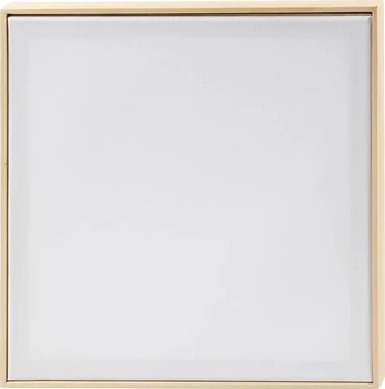 Creativ Company Stretched Canvas with Frame - size 30x30 cm - 280 g - white (25733)
