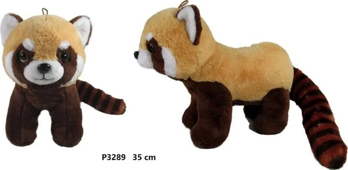 Pliušinė panda 35cm, daugiaspalvė