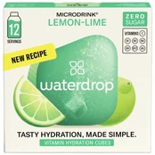 Waterdrop Microdrink Lemon-Lime Vitamin Drink Cubes, 12 pcs.