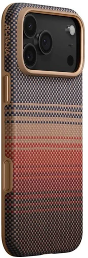 Dėklas PITAKA Aramid UltraGuard MagSafe do iPhone 17 Pro sunset