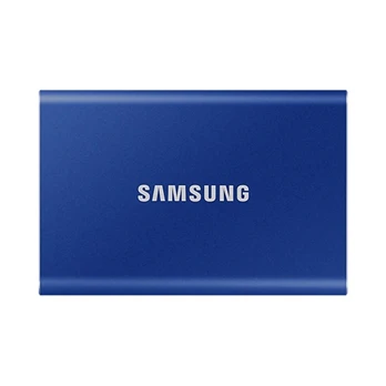 Išorinis atminties diskas T7, mėlynos spalvos, 2000 GB, USB 3.2