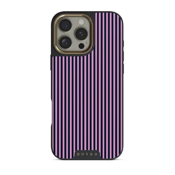 Bubblegum - iPhone 16 Pro Case, Elite Dark (MagSafe) / Gold