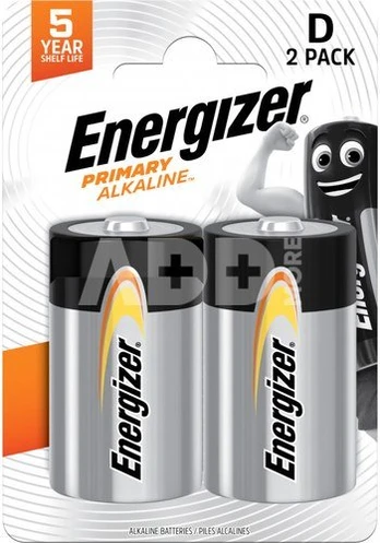 Energizer battery Primary Alkaline D CP2 EU