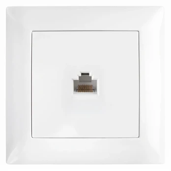 Toolight Rj45 Lizdas Su Rėmeliu Oste Jnh010-s Baltas