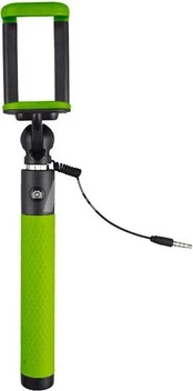 Caruba Selfie Stick Plug & Play Green