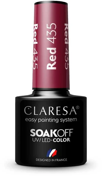 Gelio lakas Claresa Red 435, 5 g
