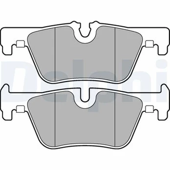 DELPHI LP2286 Brake pad set
