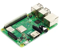 Raspberry Pi 3 B+ WiFi Dviejų juostų Bluetooth 1GB RAM 1,4GHz kaina