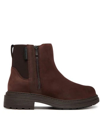 Clarks Aulinukai Orinoco 3 zip Wp 26327123 Tamsiai ruda
