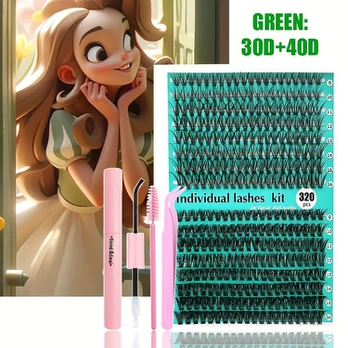 Blakstienų priauginimo rinkinys, Green 3040D Kit (320 vnt.)
