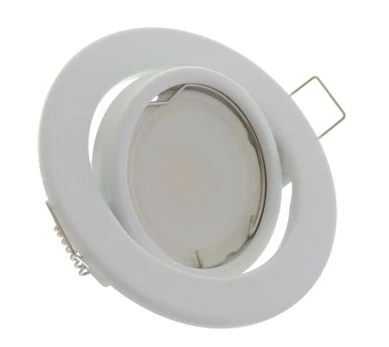 Baltas Led šviestuvas su Gu10 lizdu, 7w