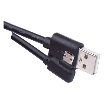 Laidas USB cable 2.0 A/M - micro B/M 1m juodas