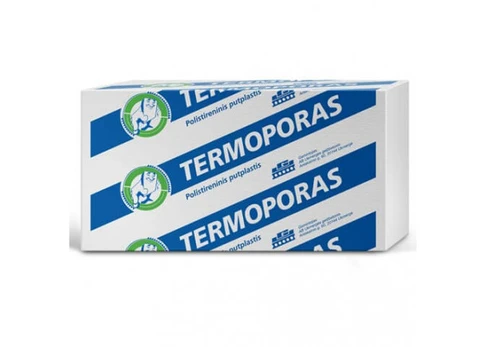 Polisterolas TERMOPORAS EPS70, 20-30mm, 1x1m nefrezuotas