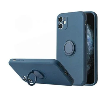 Nugarėlės dėklai iLike Xiaomi Silicone Ring c Blue